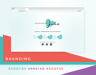 Handmade Jules: Branding & Web UI/UX