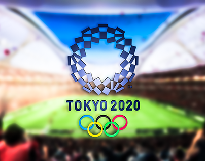 Tokyo Olympics Logo-3D render