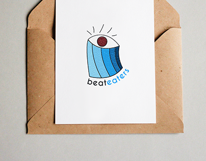 Postcard illustration and design | Beat Eaters