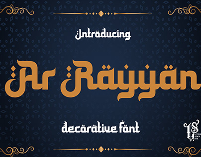 Ar Rayyan | Decorative Font