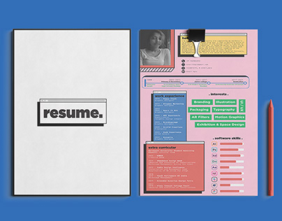 Personal Resume & Business Card design 2020
