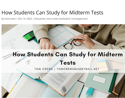 How Students Can Study for Midterm Tests | Tom Crews