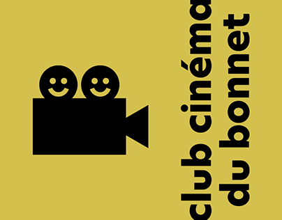 Club cinéma du Bonnet — UI & branding project