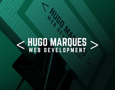 HUGO MARQUES | Visual Identity and Website