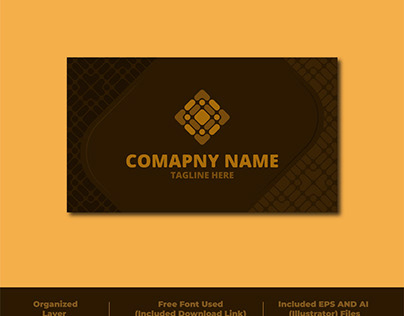 Luxury Classic Business Card Template Design