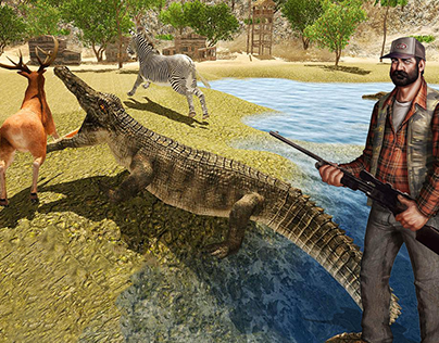 Crocodile Hunting Game