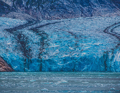 Cold As Ice. Tracy Arm, Alaska.
