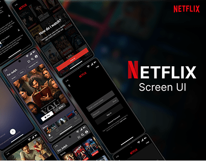 Netflix screen UI task