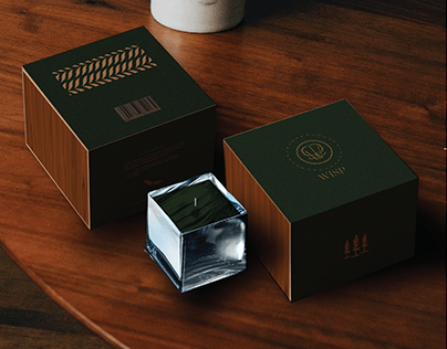Wisp - Luxury Scented Candle Package Design