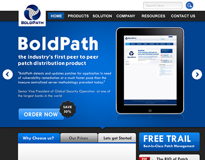 BoldPath Web Design - 2012