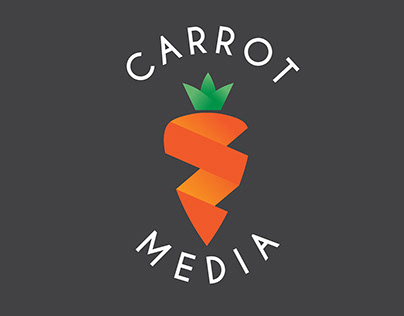 Carrot Media Logo Design