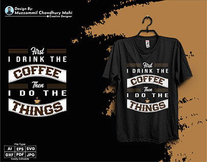 Coffee T-shirt Design