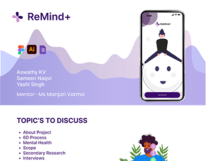 ReMind+ an UX case Study