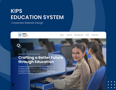 KIPS Education System - Corporate Website Design