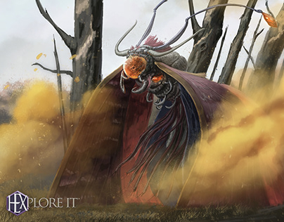 HEXPlore IT - Boss Art - The Death Moth