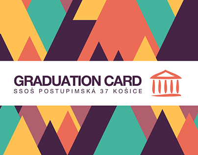 Graduation card / SSOŠ Postupimská 37 Košice