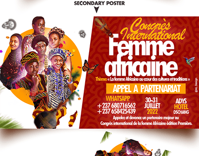 EVENT FLYER-CONGRES DE LA FEMME AFRICAINE