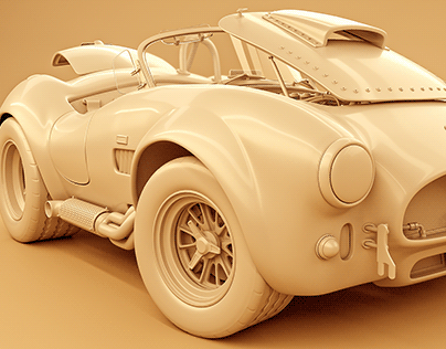 Shelby Cobra - 3D Modeling