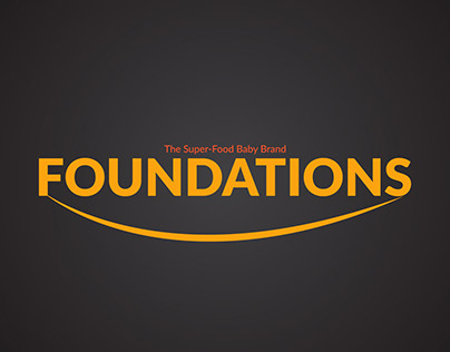Baby Food Product "FOUNDATIONS" Logo Design