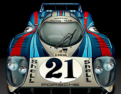 Porsche Illustrations