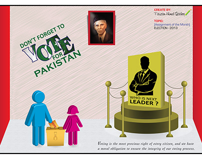 Vote for Pakistan (An Assignment)