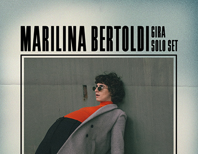 flyers Marilina Bertoldi (gira solo set)