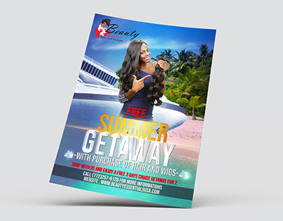 Summer Getaway Flyer Design