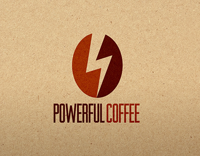 Powerful Coffee Logo Design
