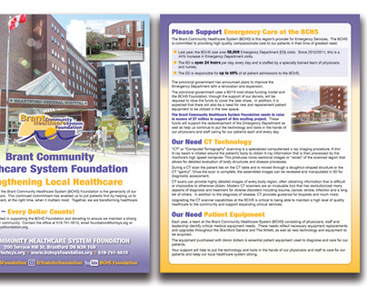 Information Flyer for Local Hospital