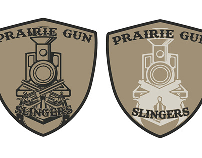 Project thumbnail - Prairie Gun Slingers Logo