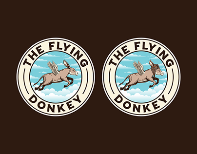 Logo For The Flying Donkey