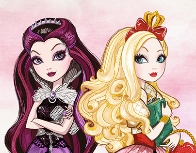 Ever After High Character Illustrations