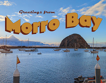 Postcard for Morro Bay