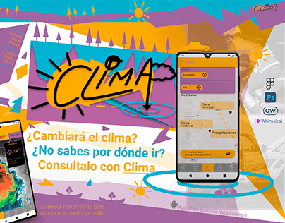 App CLIMA - Diseño UX/UI Coderhouse