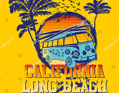 CALIFORNIA PRINT AND EMBROIDERY VECTOR ART