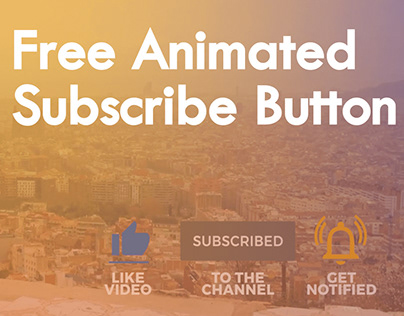 Animated Subscribe Button