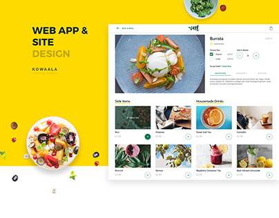 Peel Foods, Web App for Food Ordering