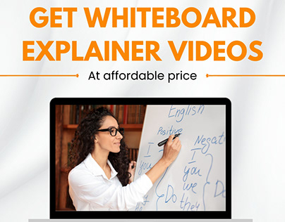 Get Whiteboard Explainer Videos At Affordable Price