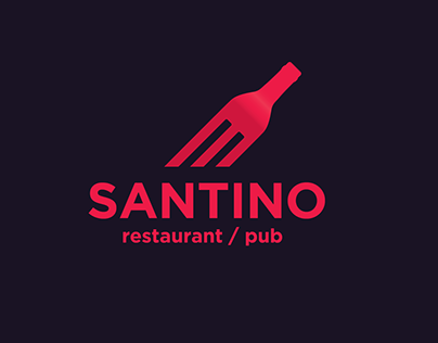 1.Logo for Santino restaurant/pub