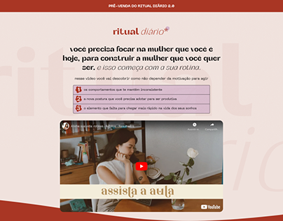 Página de Vendas | Ritual Diário 2.0 | Ananda Sueyoshi