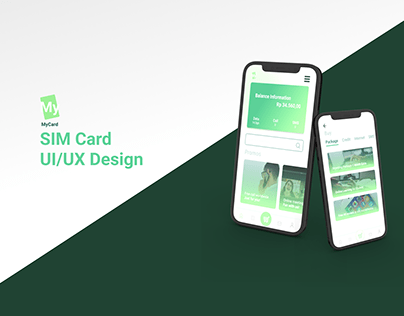 MyCard - SIM Card UI/UX Design