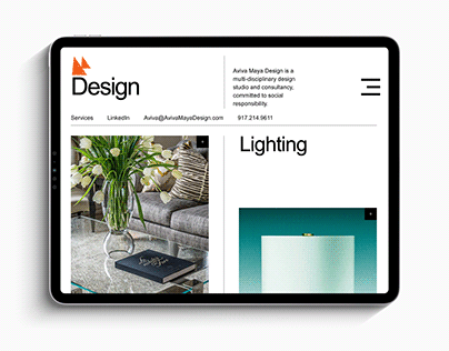 Aviva Maya Design - Website