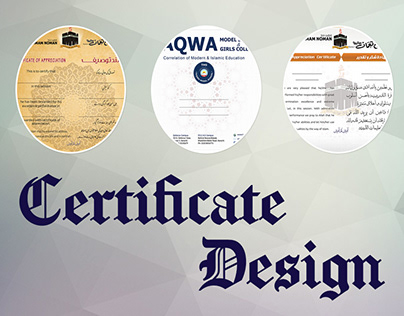 Certificates Designing