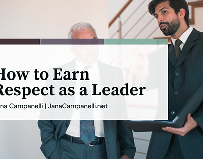 How to Earn Respect as a Leader