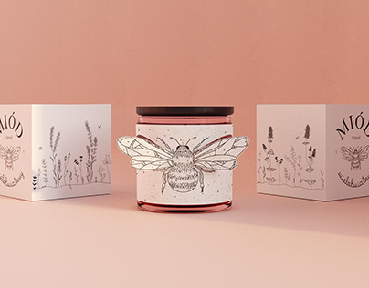 Honey packaging design with pop-up function