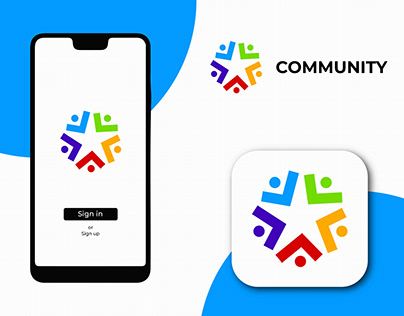 community logo design