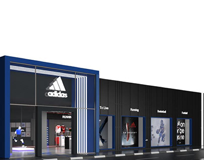 Adidas store design