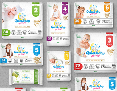 Baby Diaper Packaging Designs