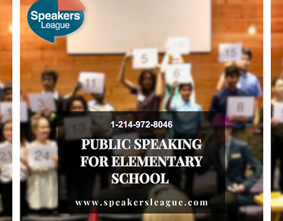 Public Speaking Programs For Elementary School
