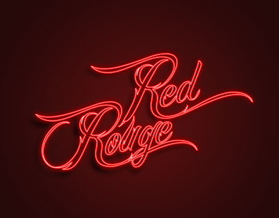Red Rouge - Stage -&Typography